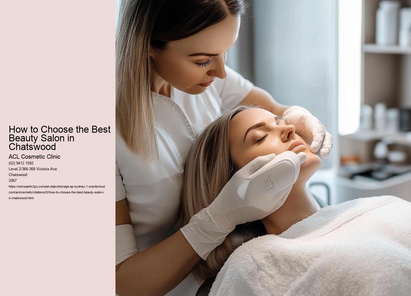 How to Choose the Best Beauty Salon in Chatswood