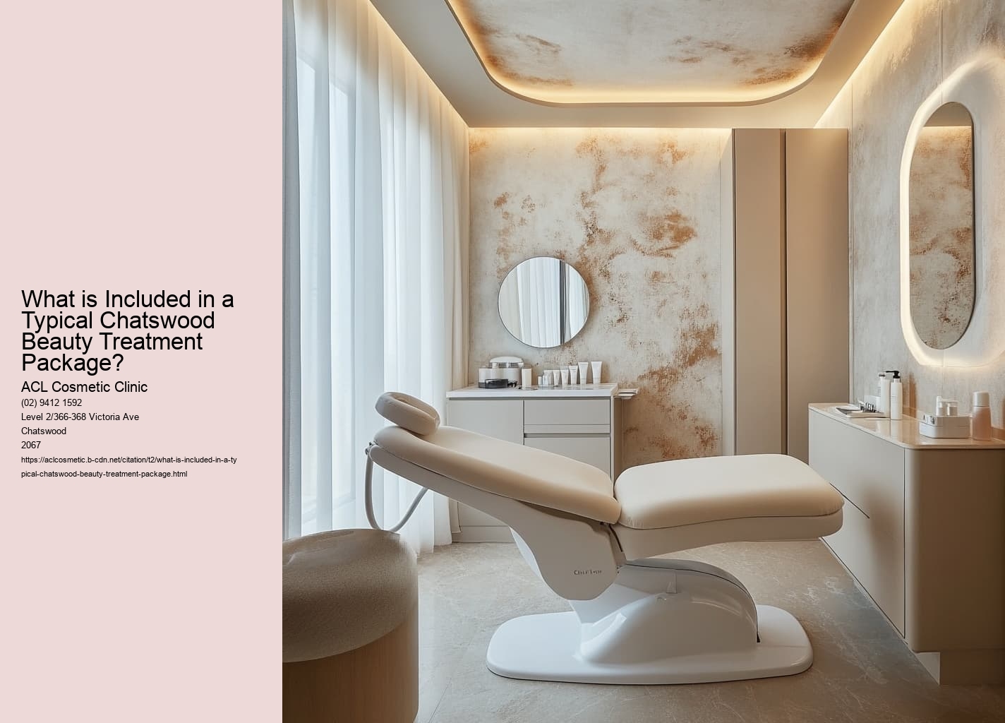 What is Included in a Typical Chatswood Beauty Treatment Package?