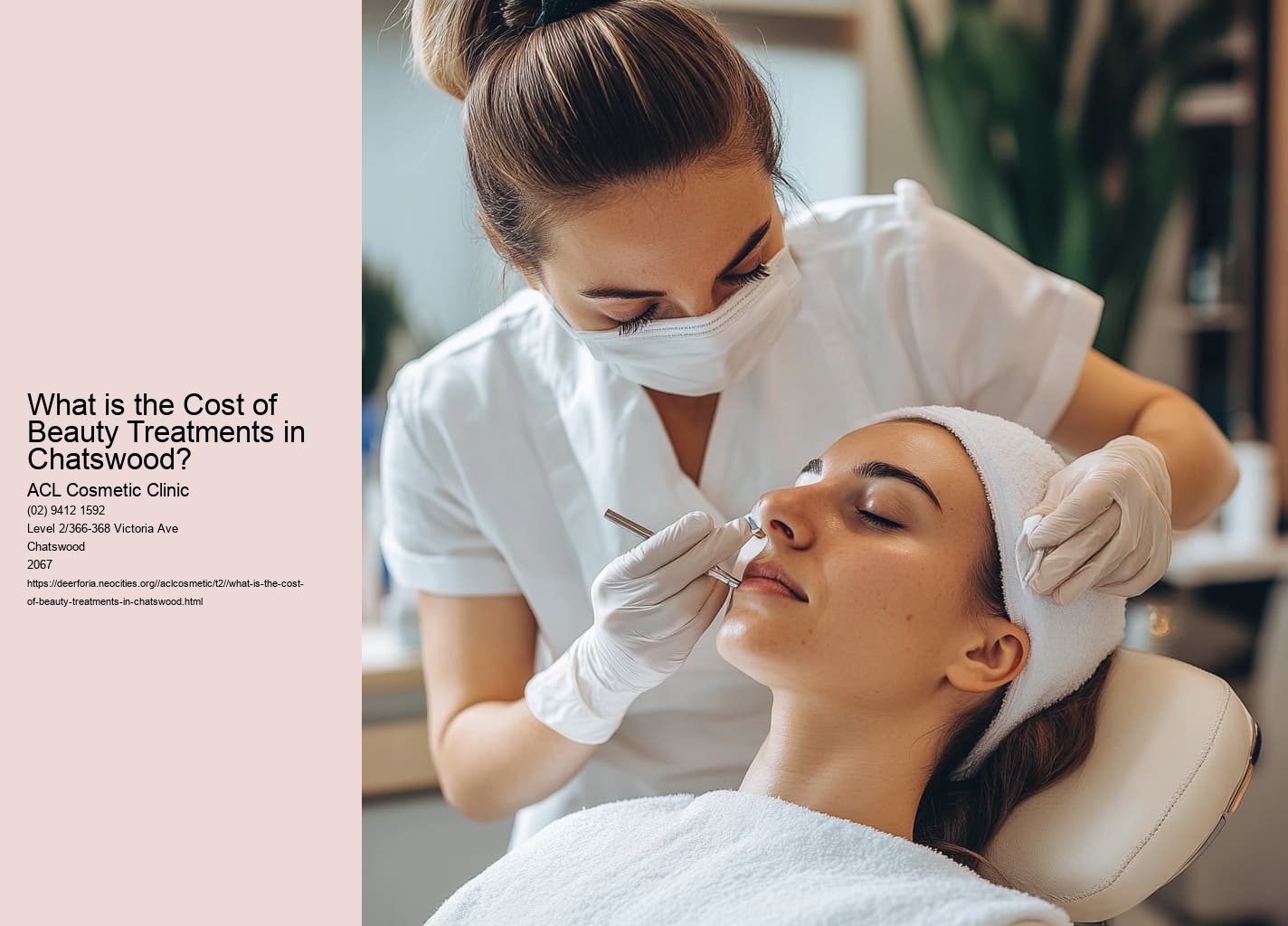 What is the Cost of Beauty Treatments in Chatswood?